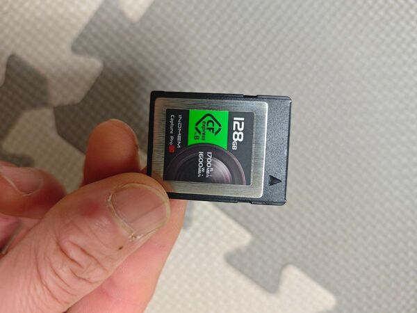 CFexpress B 128GB メモリカード XQD メモリカードINDMEM CFB-K2-128