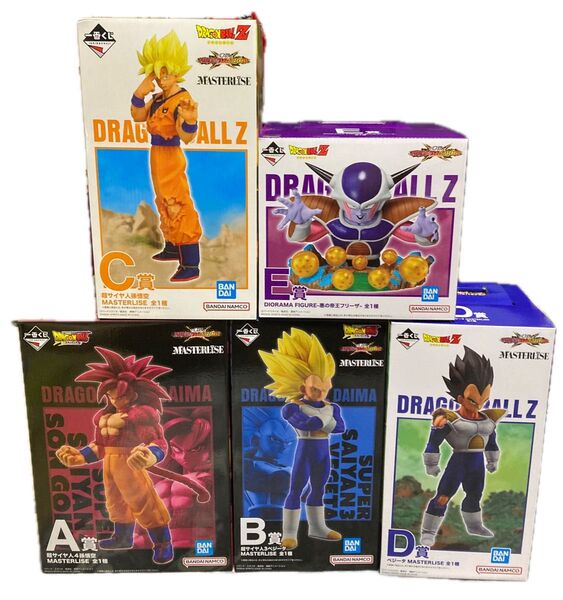 ドラゴンボール 一番くじ VSオムニバスCROSS A賞 B賞 C賞 D賞 E賞 上位賞フィギュア コンプリート