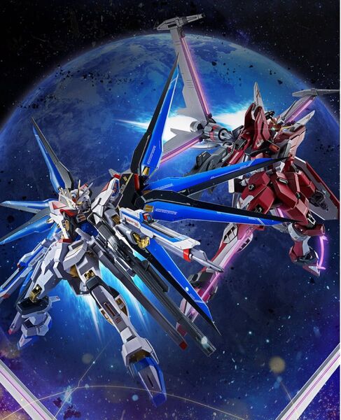 METAL ROBOT魂 <SIDE MS> ストライクフリーダムガンダム弐式 インフィニットジャスティスガンダム弐式