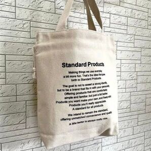 ★入手困難【新品未使用】Standard Products ランチ巾着バッグ お弁当袋 保冷保温バック エコバッグ ロングロゴ