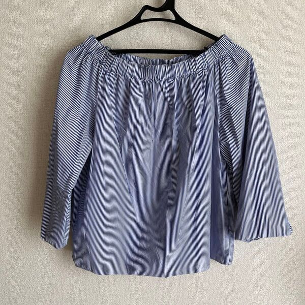 UNITED ARROWS オフショルダー長袖シャツ