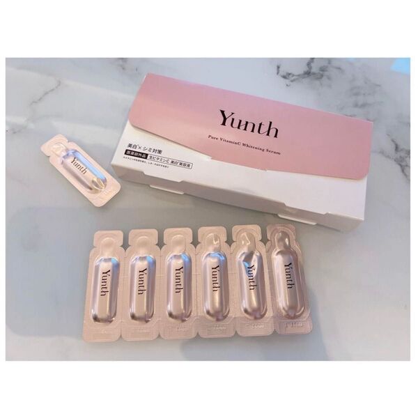 新品未使用 未開封 Yunth ユンス 生ビタミンC美白美容液 1mlx28包(医薬部外品)