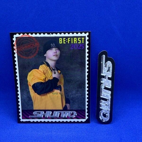 【シュント】BE:FIRST GRIT シークレットステッカー