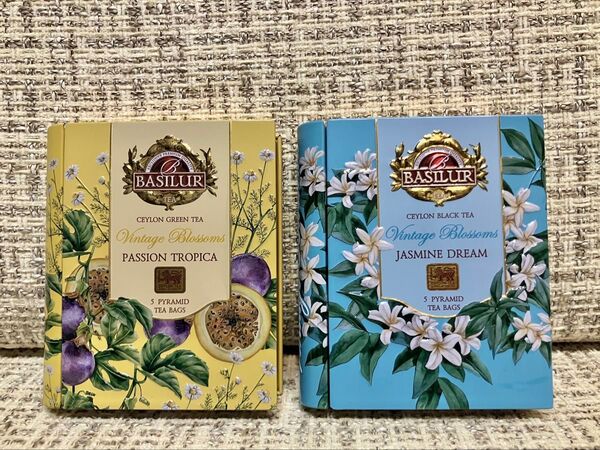 BASILUR TEA ティーブック空缶