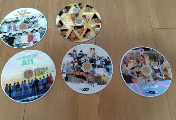SEVENTEEN DVD 5枚セット まとめ売り