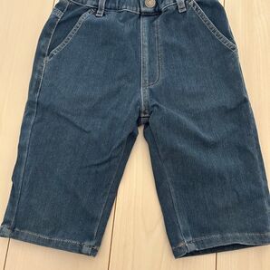 デニム ハーフパンツ ジーンズ 130