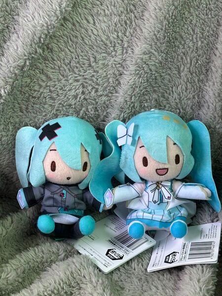 劇場版プロジェクトセカイ壊れたセカイと歌えないミク ふわぷちミニぬいぐるみ 2種セット