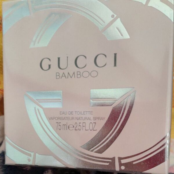 GUCCI バンブー オードトワレ 75ml 香水 ピンク系 新品未開封