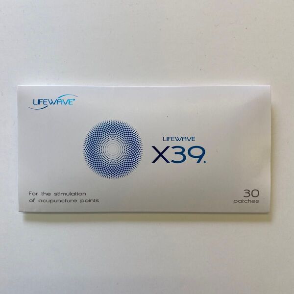 新品・未使用 Life Wave X39 ライフウェーブ エックスサーティナイン 送料込み
