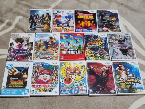 Wii 14本セット ジャンク扱い
