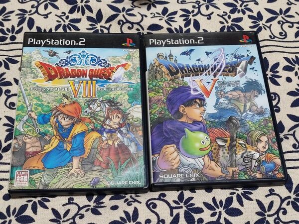 PS2 ドラゴンクエストV & ドラゴンクエストⅧ 2点セット