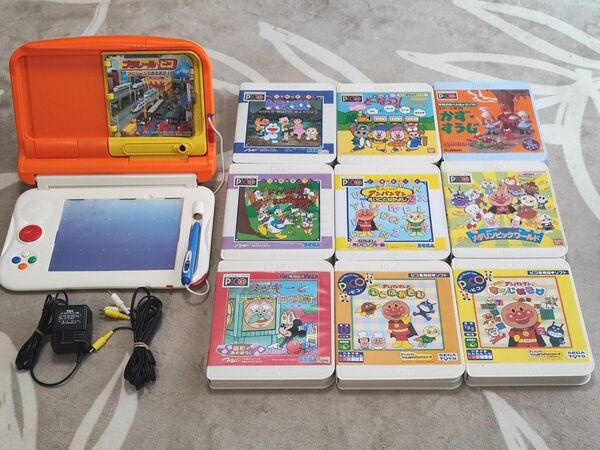 PICO キッズコミュニケーション ピコ 本体とソフト10本セット 知育 教育