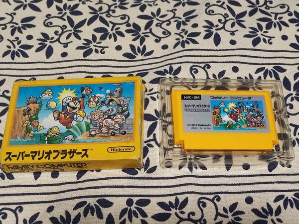 【FC】 スーパーマリオブラザーズ 箱あり