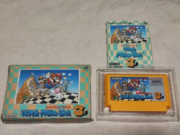 【FC】 スーパーマリオブラザーズ3 ファミコン 箱説付