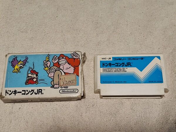 ドンキーコングJR. ファミコン 箱