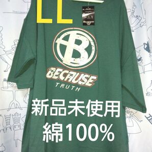 クーポンで200円引き!新品未使用 メンズ 半袖Tシャツ LLサイズ 綿100% 紳士服 トップス XL Tシャツ