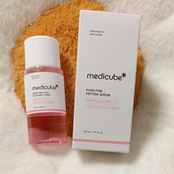 MEDICUBE メディキューブ PDRN ピンク シカ スージングトナー ピンク ペプチドセラム 化粧水 美容液