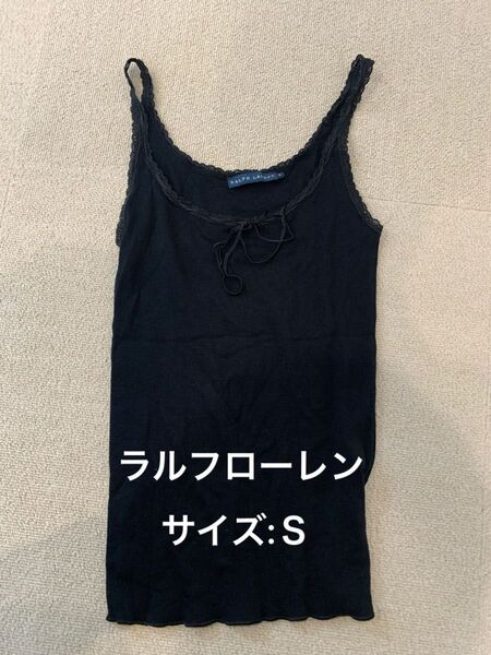 ラルフローレン キャミ Sサイズ タンクトップ キャミソール カットソー トップス