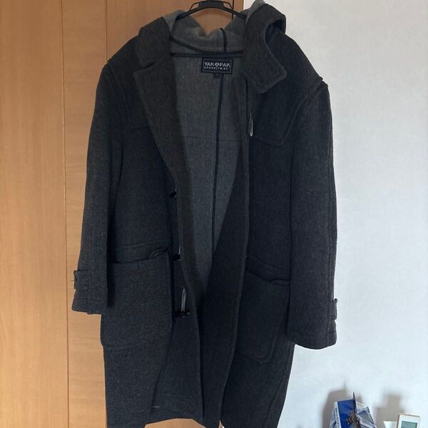 YAK PAK ダッフルコート グレー Lサイズ