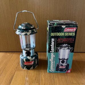 Coleman 蛍光灯ランタン カモフラージュ 電池付き