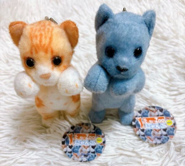たっちいZooにゃんこ ミニ 2セット 猫ぬいぐるみ