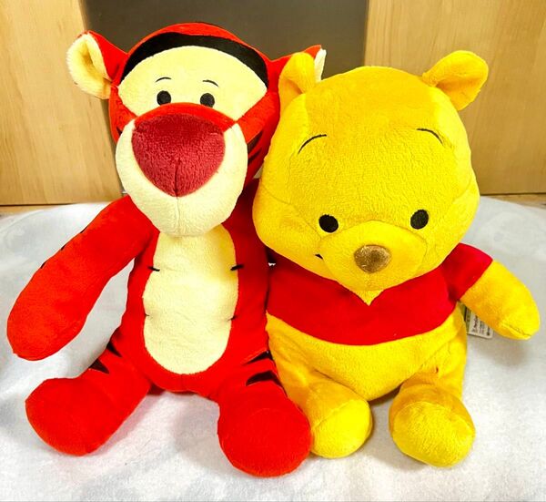 くまのプーさん FUN DAY STORY ペアぬいぐるみ プーさん ティガー ぬいぐるみ ディズニー Disney