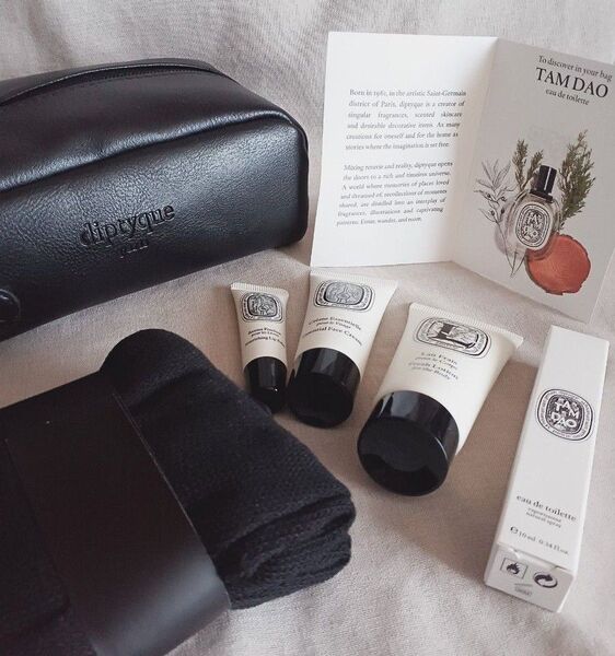 diptyque ディプティック カタール航空 アメニティ トワレ付き 香水