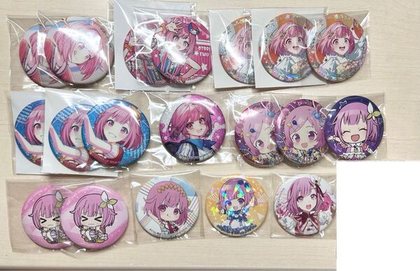 プロセカ 鳳えむ まとめ売り 缶バッジ グリ缶 ノーブルアート 特典 アクキー