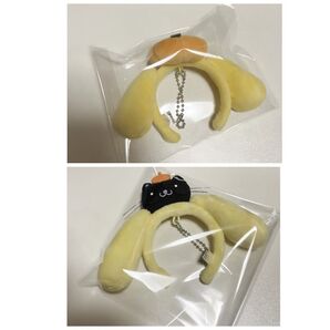 ポムポムプリン ハロウィンミニカチューシャキーホルダー
