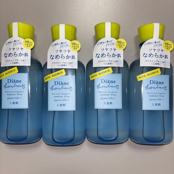 ダイアンボヌール バスエッセンス 入浴剤 ジャスミンブルーの香り 280ml 4個セット