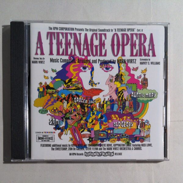CD A TEENAGE OPERA プログレ