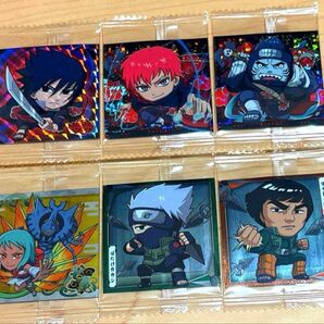 ナルト ウエハース4 サスケ UR サソリSRなど 6枚まとめ売り 早い者勝ち 即日発送