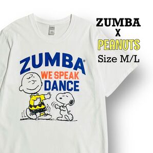 *良品*【ZUMBAxPEANUTS】スヌーピーダンスTEE コラボ