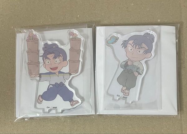 忍たま乱太郎 アニメイトカフェ コラボ ミニアクリルスタンド 潮江文次郎 食満留三郎