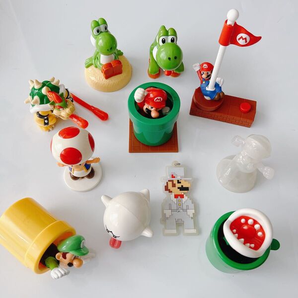 ハッピーセット スーパーマリオ おもちゃまとめ売り 11点