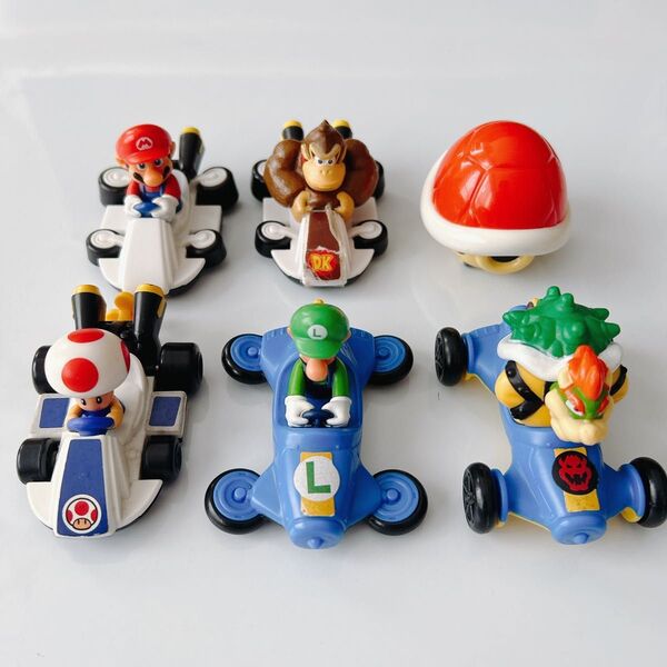 ハッピーセット スーパーマリオ マリオカート 赤こうら付き 6個セット