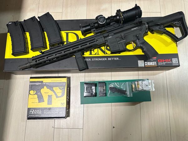 GHK M4 DDM4 V7 14.5 CO2 V3 2024 JP ver. 実物多数 内外カスタム