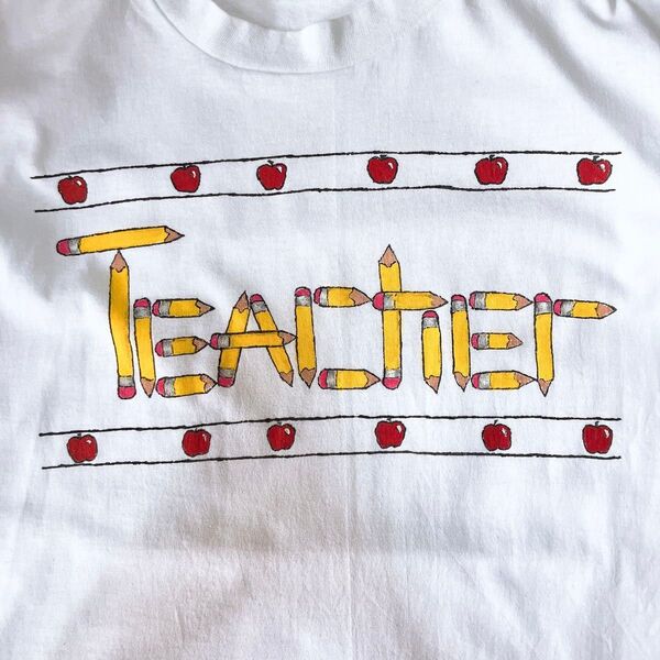 80s USA製 Hanes ヴィンテージ 企業ロゴ アート プリント Tシャツ シングルステッチ