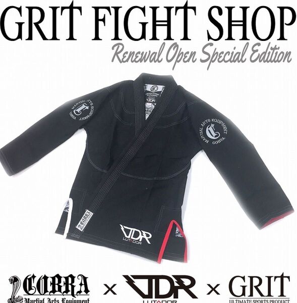 COBRA × LUTADOR 柔術着 ブラック SPECIAL MODEL