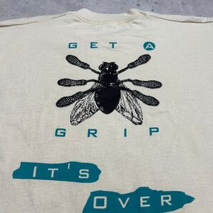 90s USA製 ハエt ビンテージt 袖裾シングル FRUIT OF THE LOOM
