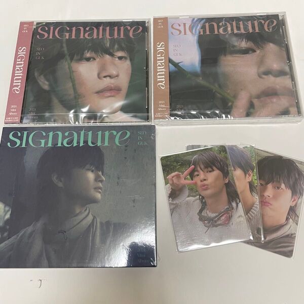 ★新品未開封 トレカ付き★ソイングク CD「SIGnature」