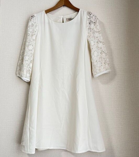 MISCH MASCH ミッシュマッシュ レーススリーブフレアー ワンピース M