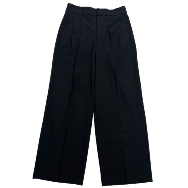 GU タックワイドパンツ (丈標準70.0~74.0cm) XL 黒