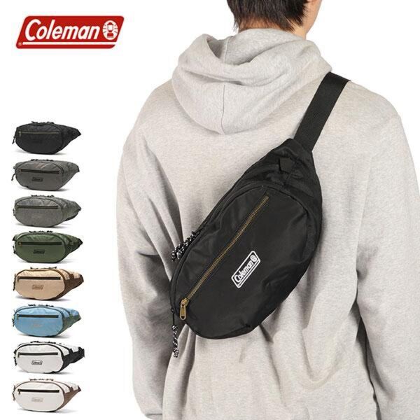 コールマン ウエストポーチ メンズ レディース 軽量 旅行 Coleman ウォーカーウエスト5 ウエストバッグ ボディバッグ
