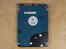 △B/322●東芝 TOSHIBA☆2.5インチHDD(ハードディスク)☆80GB SATA300 5400rpm☆MK8052GSX☆中古品_画像2