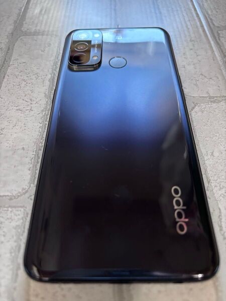 【超美品】OPPO Reno5 A シルバーブラック 本体のみ SIMフリー おまけ スマホケース シルバー