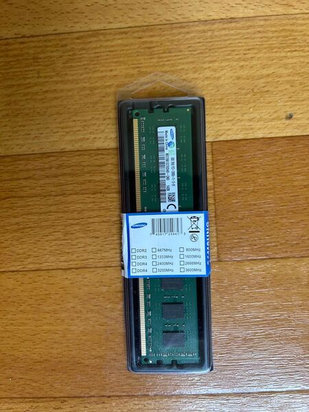 Samsung 純正PC3-12800U DDR3-1600 4GBメモリ