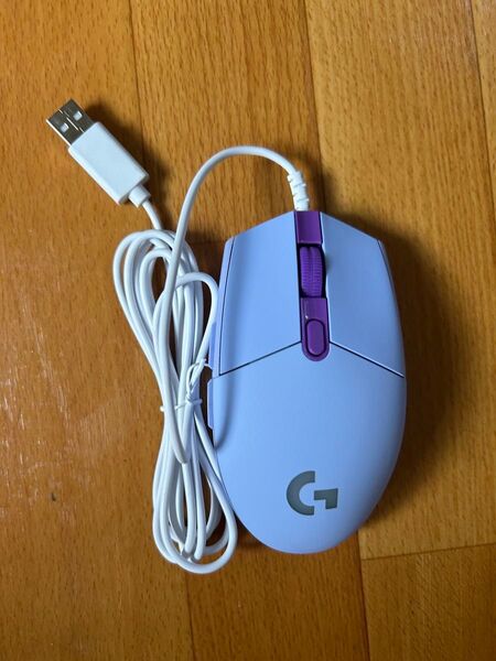 Logicool G ゲーミングマウス パープル