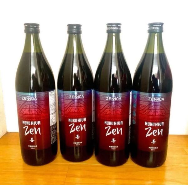 ZENNOA ゼンノア NUKUHIUA ヌクヒバ善 900ml×4