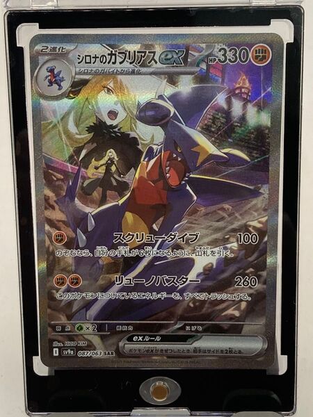 熱風アリーナ シロナのガブリアスSAR